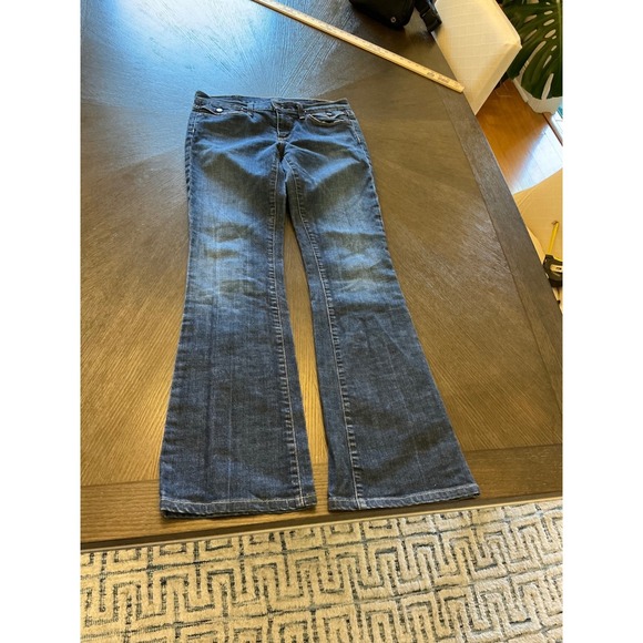 Citizens of Humanity 2000s Kelly Vintage Jeans Blue Low Rise Flap Pocket Size 28 - Picture 13 of 16